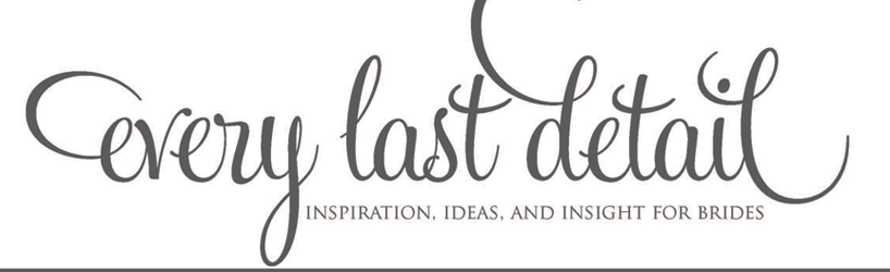 Every Last Detail Blog