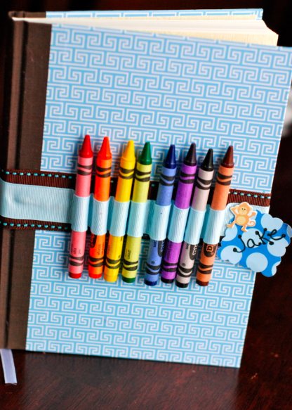 DIY Eco-Doodle Pad in the Spring Issue of Eco-Beautiful Weddings by Couture Parties