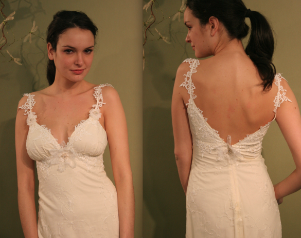 claire-pettibone-sleeveless-straps-feminine-wedding gown Claire Pettibone Sleeveless Gown Feminine