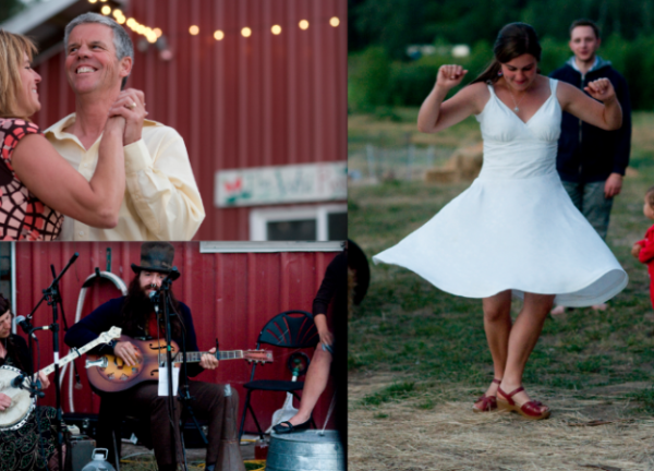 Finn RIver Farm Wedding Dancing