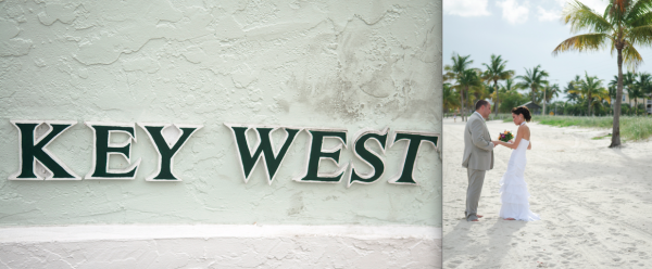 Key West Elopement featured in Eco-Beautiful Weddings Magazine