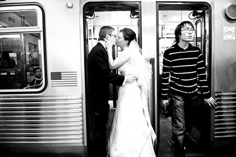 subway eco friendly green wedding transportation danny iskander