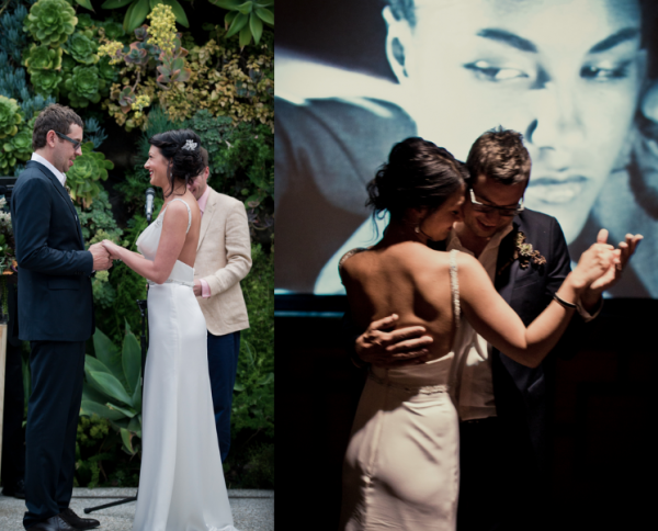 Los Angeles ceremony and Reception