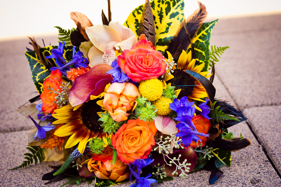 Erin Leigh Studio Eco Friendly Style Shoot Eco Beautiful Weddings Fall Missouri Terrace on Grand