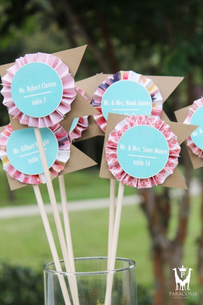 Escort Cards Reception Eco Friendly Green Weddings DIY